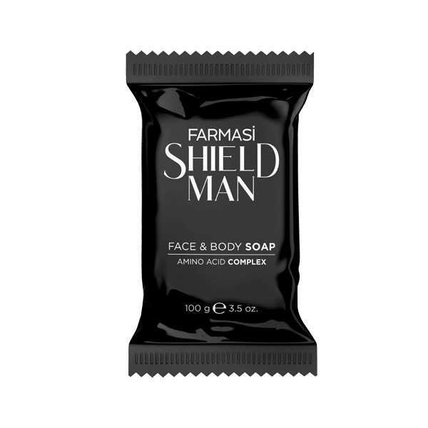 FARMASİ SHIELD MAN YÜZ VE VÜCUT SABUNU 100 ML