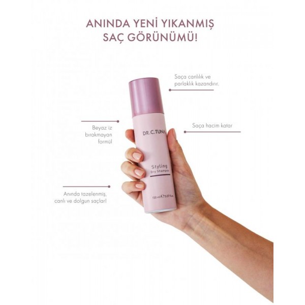 FARMASİ DR.C.TUNA STYLING KURU ŞAMPUAN 150 ML